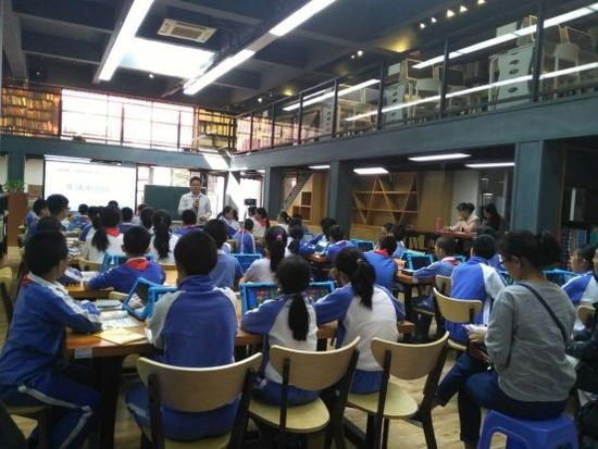 平安里学校超过半数班级用Pad高效互动教学