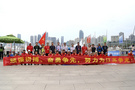 葛道凱一行慰問全國學生運動會江蘇帆船代表隊