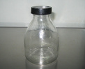密封透氣玻璃組培瓶 240/350/ 370/ 650ml 壓口瓶含硅膠塞650ml