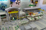 核电站工作流程动态演示模型