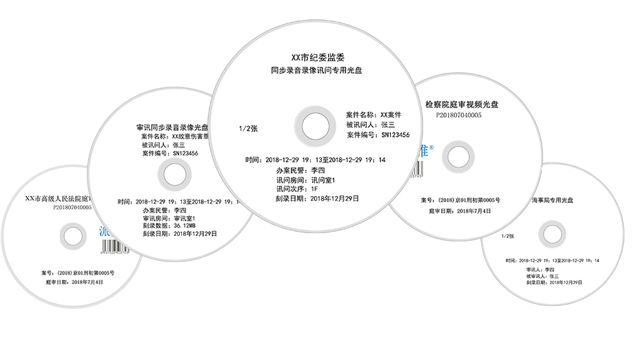 派美雅全自动光盘刻录审讯主机