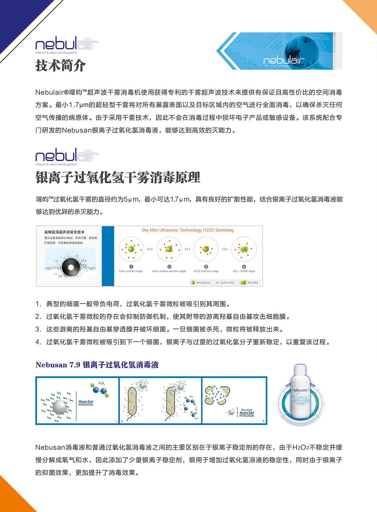 Nebulair瑆昀牌过氧化氢干雾消毒机