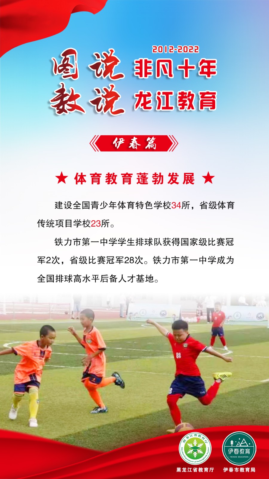 图说非凡十年·数说龙江教育——伊春篇