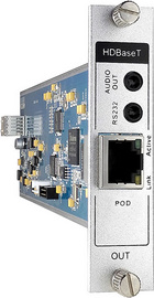 RENSTRON高清混合矩阵切换器单路HDBaseT 标准输出卡（POH 供电）ROB-S-A-POH-70/ROB-S-A-POH-100无缝切换矩阵板卡