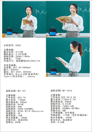 高清晰背包扩音器EDU2