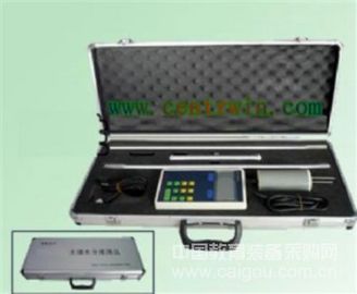 土壤温湿度速测仪/水分记录仪/高精度温度水分速测仪 型号：JHWJL-19-2