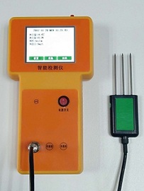 土壤水分、溫度、電導率、鹽分四合檢測儀