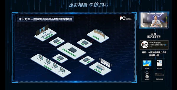 点赞超10W+！虚实相融，学练同行！itc“虚拟仿真教室解决方案分享”行业公开课重磅上线！