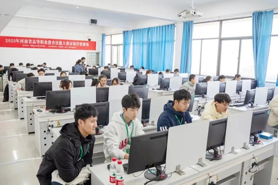 郑州电力高等专科学校成功举办2023年河南省高等职业教育技能大赛“市场营销”赛项
