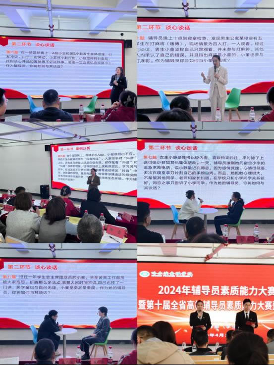 哈爾濱金融學院舉辦2024年輔導員素質能力大賽