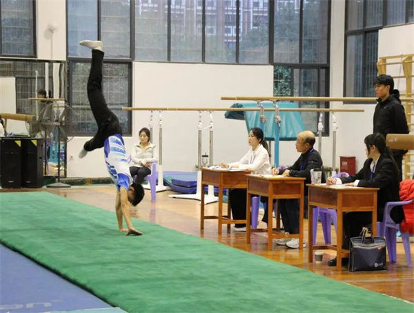 福建省高校体育教育专业学生基本功大赛落幕