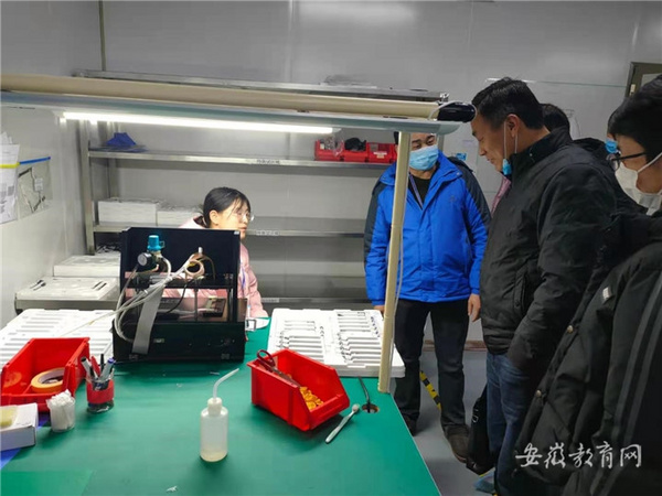 安徽宣城市機電學校開展學生寒假下企業社會實踐活動