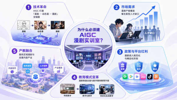 AIGC漫剧实训室建设方案