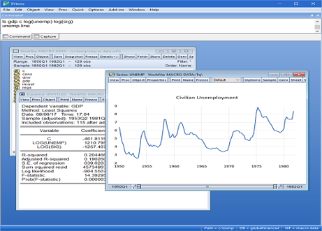 强大的计量经济学软件EViews概述