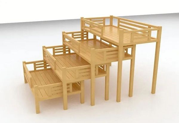 鑫特乐 ▏幼儿园实木床