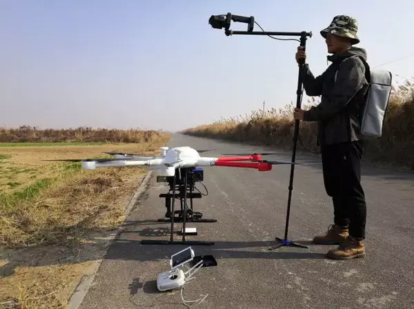安洲科技参与空天院东营黄河口地区联合观测实验