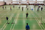 西安体育学院乒乓球馆和羽毛球馆地面材料解决方案