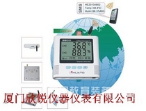 GSM远程短信温湿度报警记录仪S500-TH-GSM