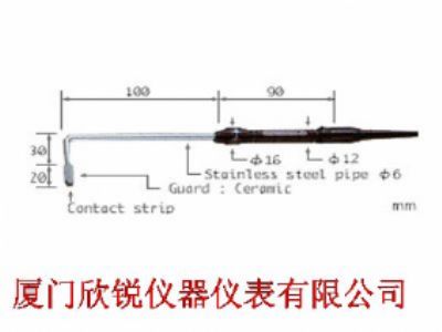 日本安立原装固定式表面温度测棒S-423K-01-1-TPC1-ANP