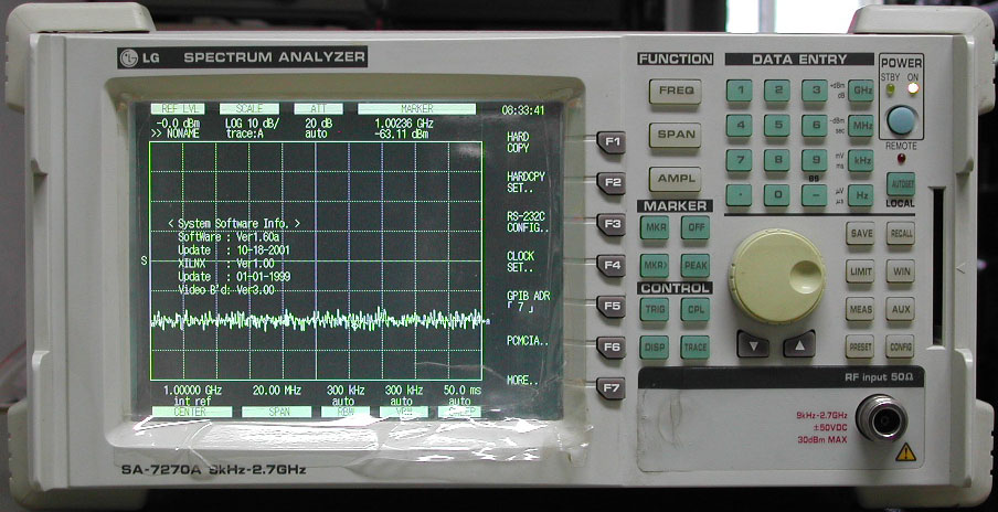 频谱分析仪 LG SA-7270A
