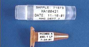 BRADY贝迪B-6421试管用实验室标签