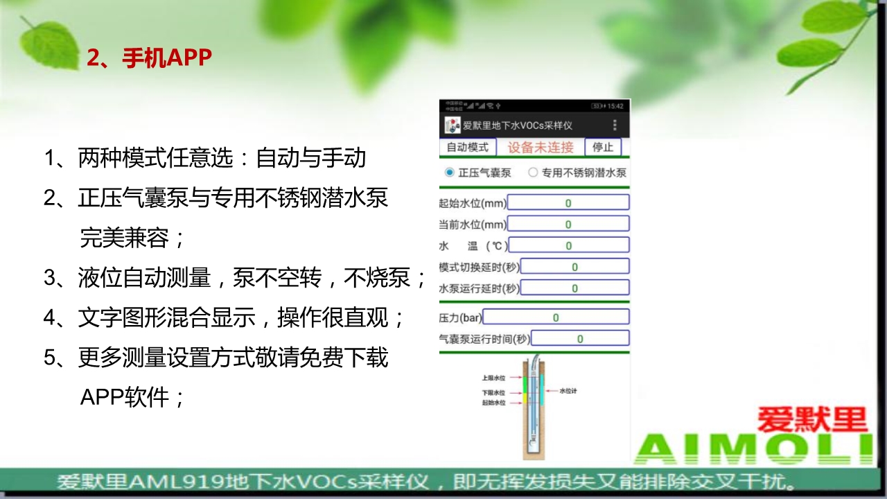 爱默里AML919型地下水vocs采样仪生产厂家