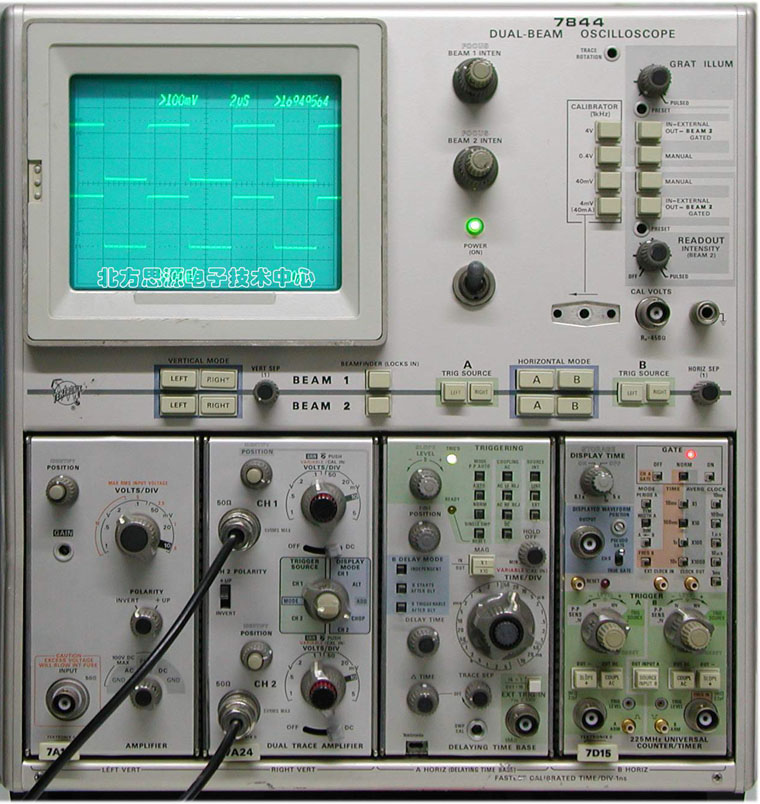 400MHz模擬泰克示波器  TEK7844